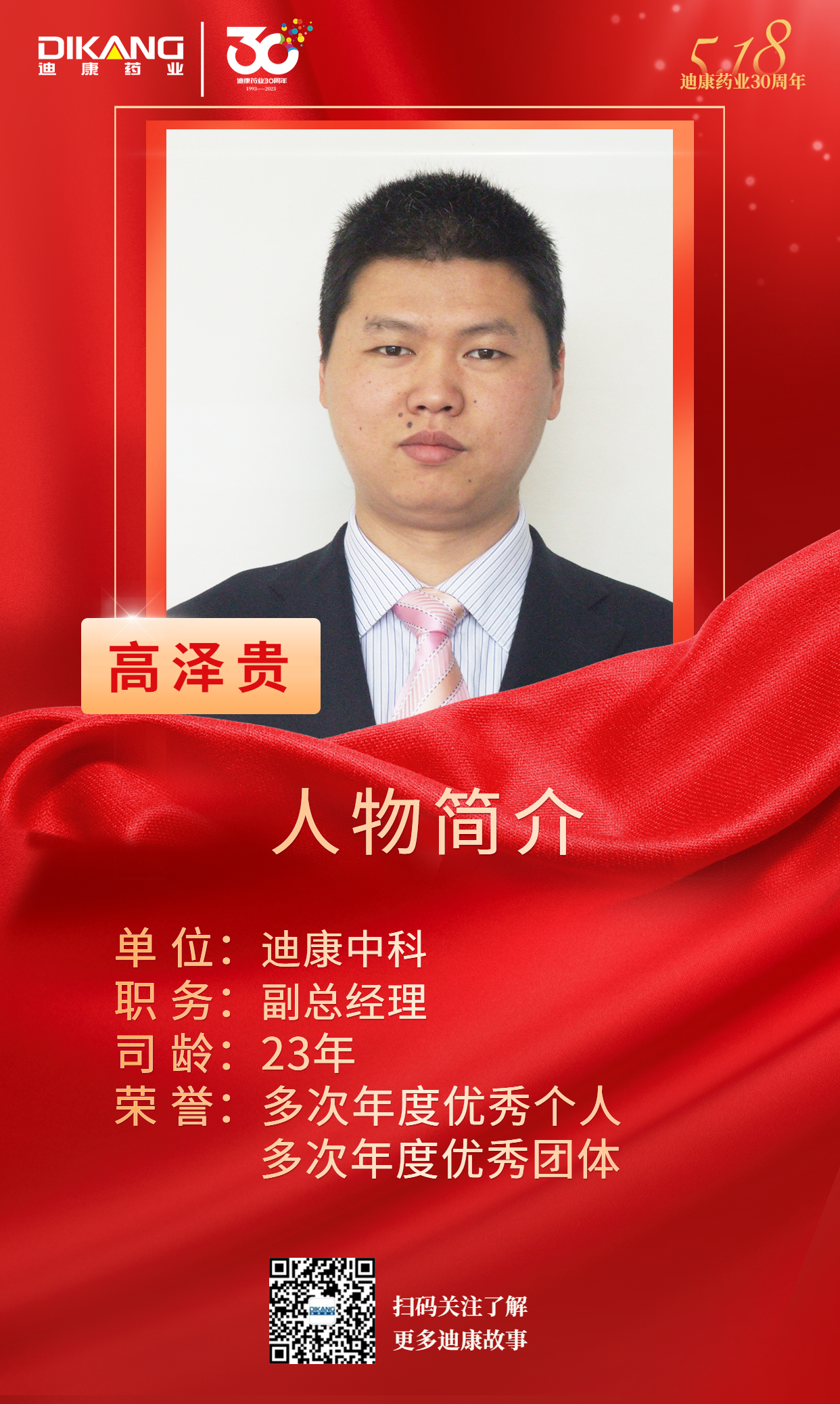 【优德88药业30周年人物专访】同心30载 同业优德88人——（十二）高泽贵：失败是成功之母 成功是失败之父